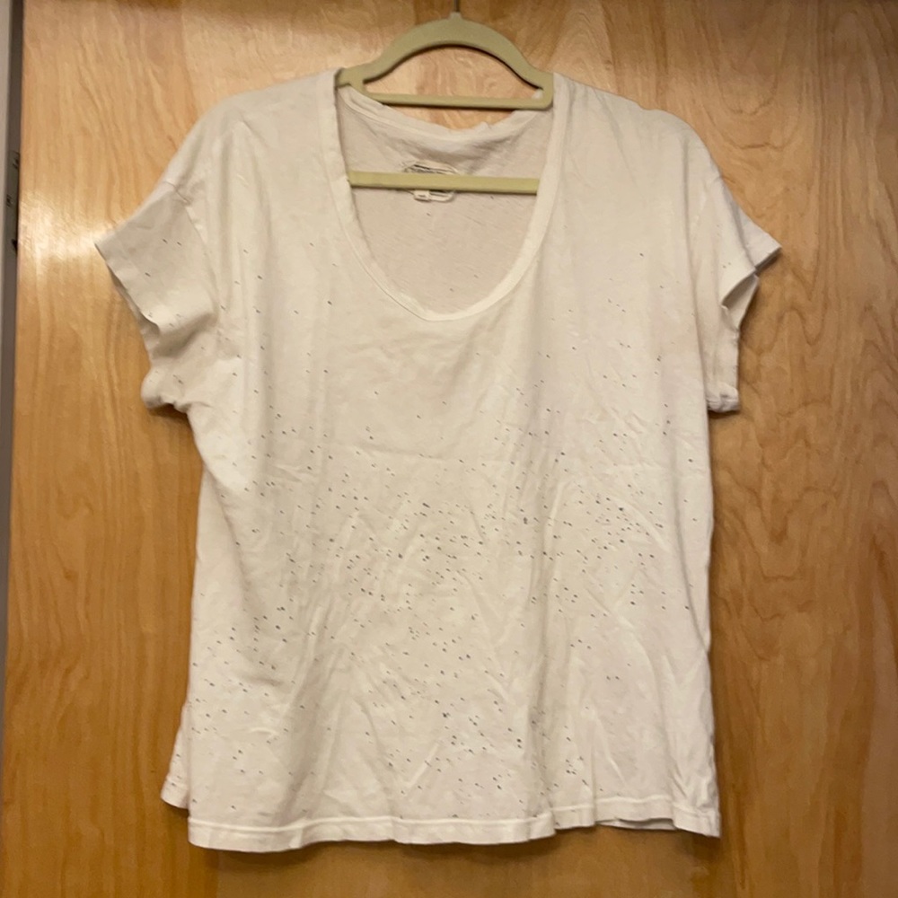 Current Elliot Oversized Speckled Tee